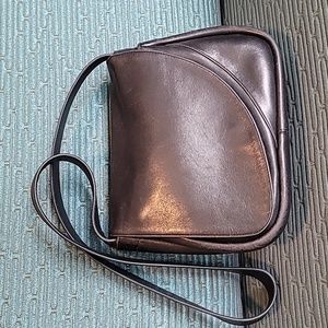 Vintage F CLEGG Leather Cross body/Shoulder bag